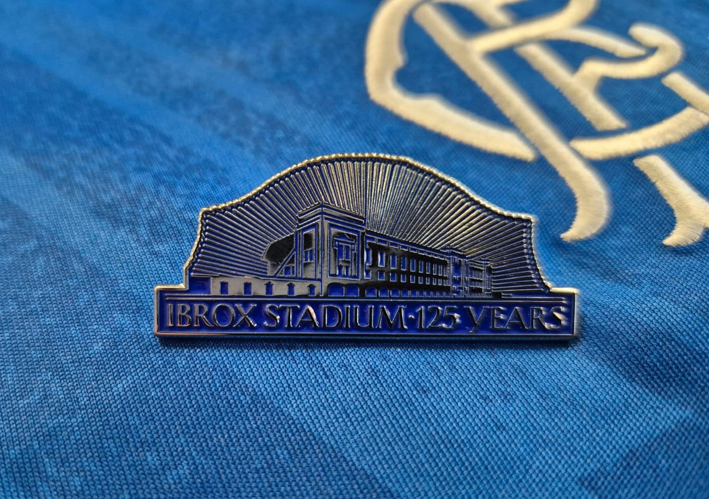 Ibrox Stadium - 125 Pin Badge