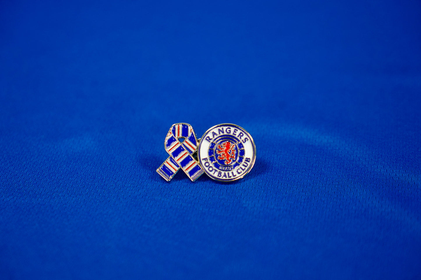 Dual Crest Rangers Charity Pin Badge