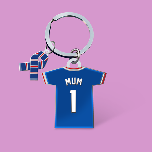 No. 1 Mum Keyring