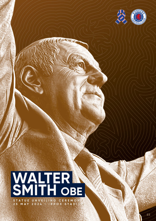 Commemorative Walter Smith Statue Programme
